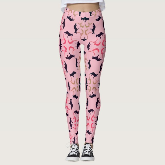 Legging Pastor Alemão de Luxo Chique (Frente)