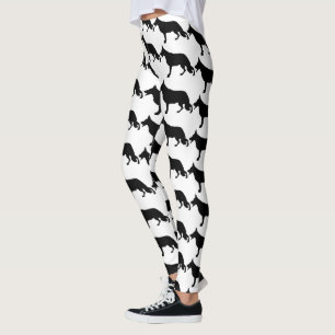 Legging Pastor Alemão Preto Puro