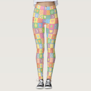 Legging Patchwork do Pastel JollyKins