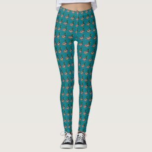 Legging Pato do pato selvagem
