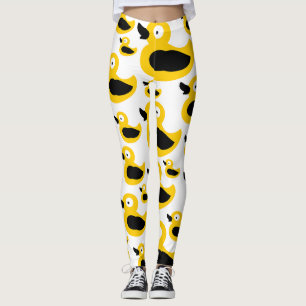 Legging Patos amarelos-brancos