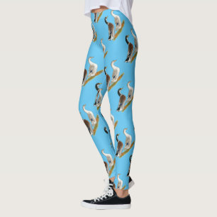 Legging Patos:  Appleyard de prata