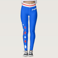 PATRIOTIC White e Red Stars Seu nome é BLUE