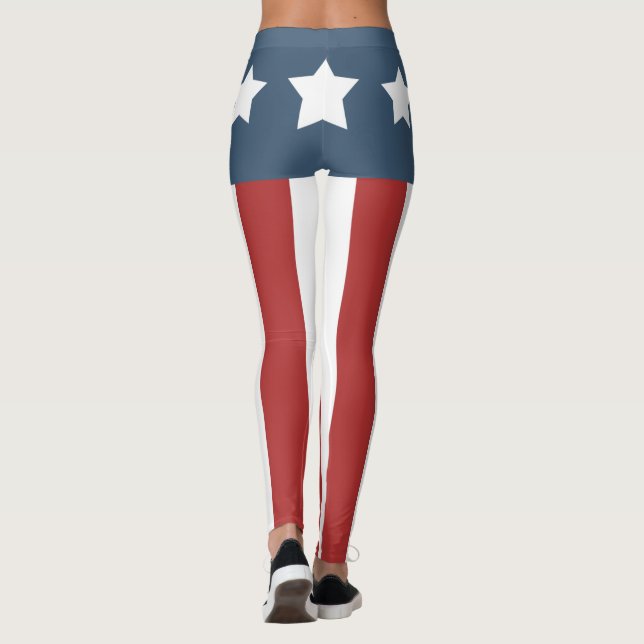 Legging Patriótico Americano (Verso)