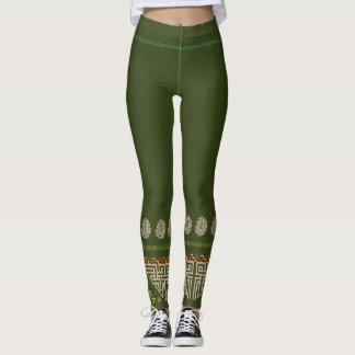 Legging Patrón Tribal Étnico y Cultural | Boho Chic yoga