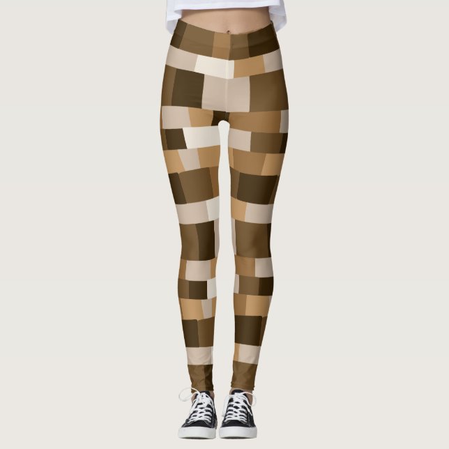 Legging Patterno de abstrato 080823 - v1 (Frente)