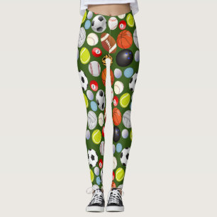 Legging Patterno de esportes DGreen BG
