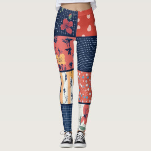 Legging Patterno Floral Vintage (2)
