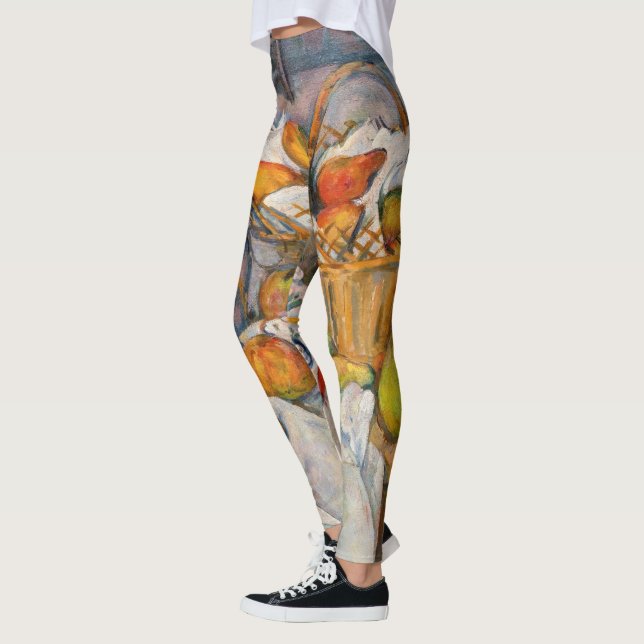 Legging Paul Cezanne - A Vida Estática com o Cesto (Esquerda)
