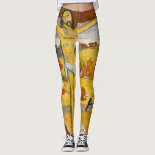 Legging Paul Gauguin - O Cristo amarelo