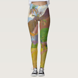 Legging Paul Gauguin - Paisagem Taitiana