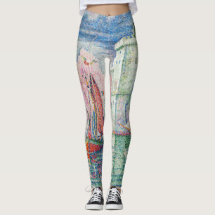 Legging Paul Signac - Entrada do Porto de La Rochelle