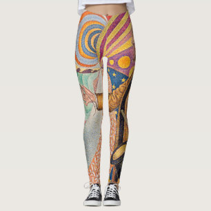 Legging Paul Signac - Retrato de M Felix Feneon, Opus 217
