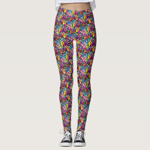 Legging Paz, Amor e Flores