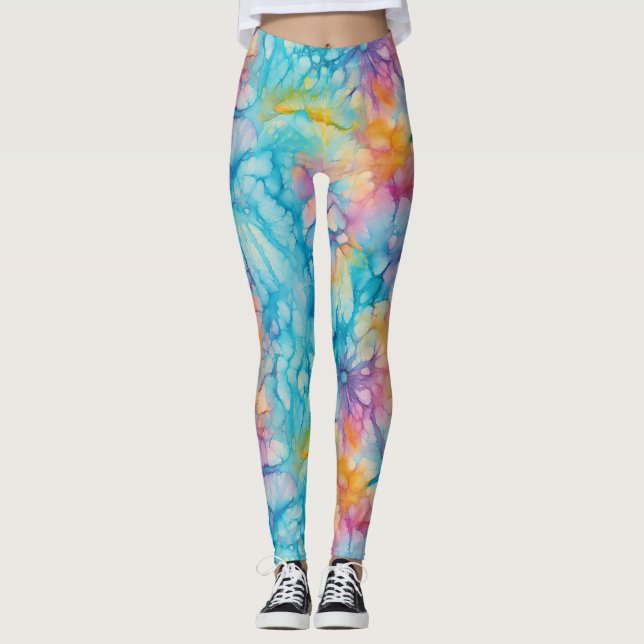 Legging Paz Amor Tie-Dye (Frente)