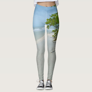 Legging Paz E Silêncio Na Ilha Sanibel