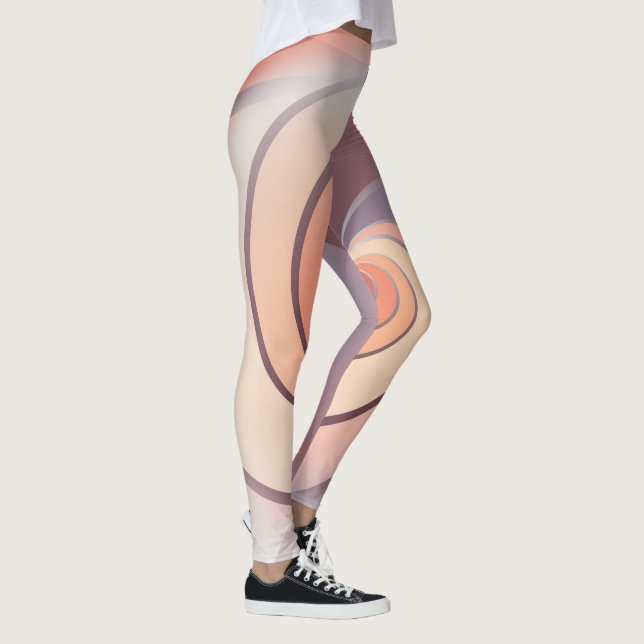 Legging Peach fuzz seashell (Direita)