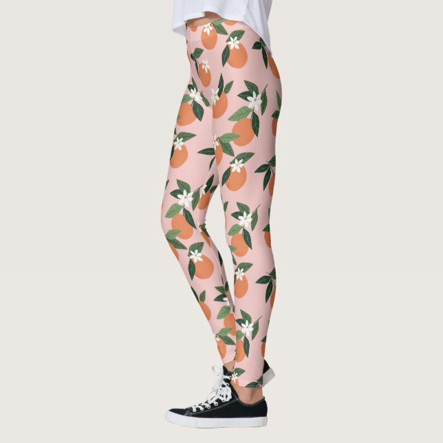 Legging Peach Orange Juice Patterno (Esquerda)