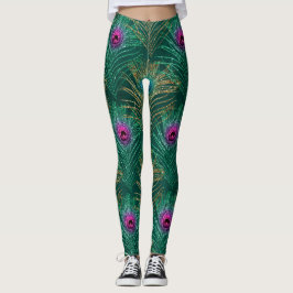 Legging Peacock tropical