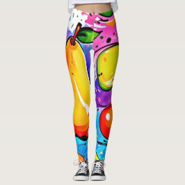 Legging Pears Pop Art
