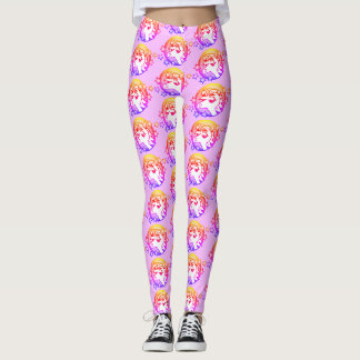 LEGGING PEDAÇOS DE PADRÃO UNICORN COLORIDOS