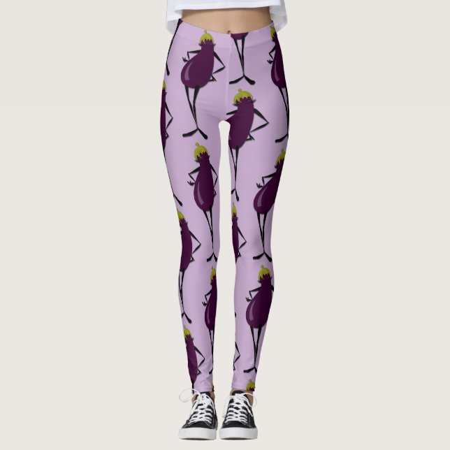 LEGGING PEDAÇOS DE PADRÕES DE PADRÕES DE LADY GRÁFICO (Frente)