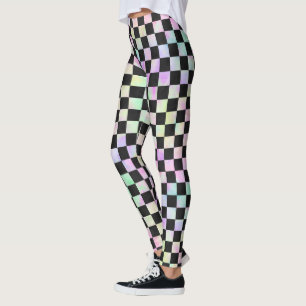 LEGGING PEDAÇOS DE XADREZ
