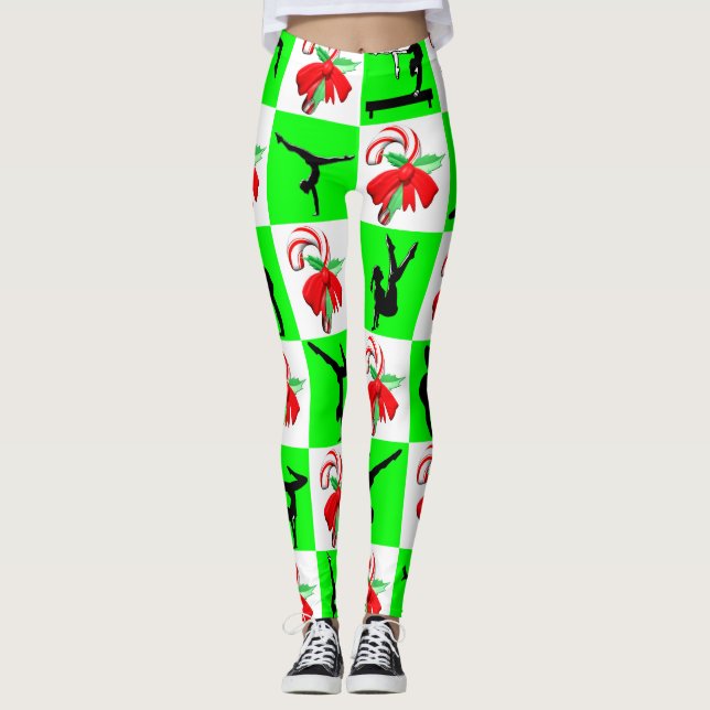 LEGGING PEDAÇOS GINÁSTICOS DE CANA CUTA (Frente)