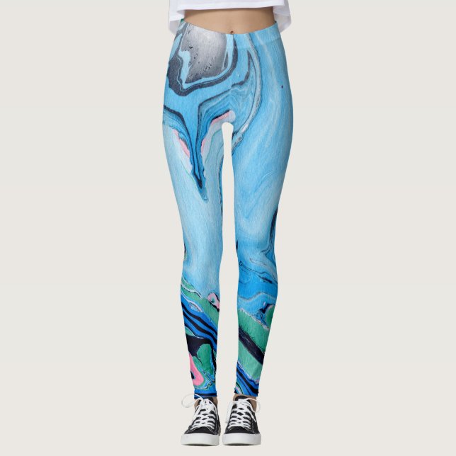 Legging Pedra Marble Multicolor (Frente)