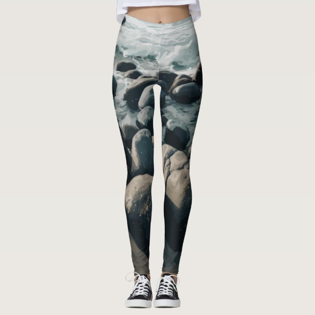 Legging Pedras de Serenidade (Frente)