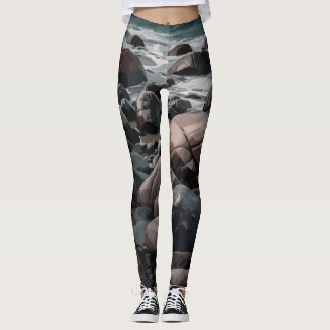 Legging Pedras de Serenidade (Frente)