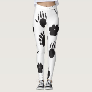 Legging Pegada dos animais e aves