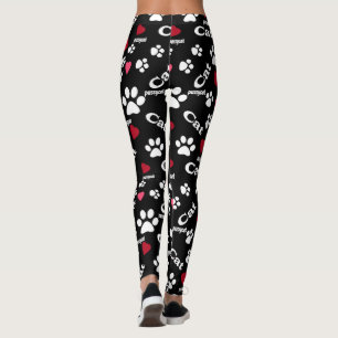 Legging Pegadas de gato