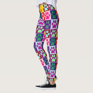 Legging Pegadas Quadradas