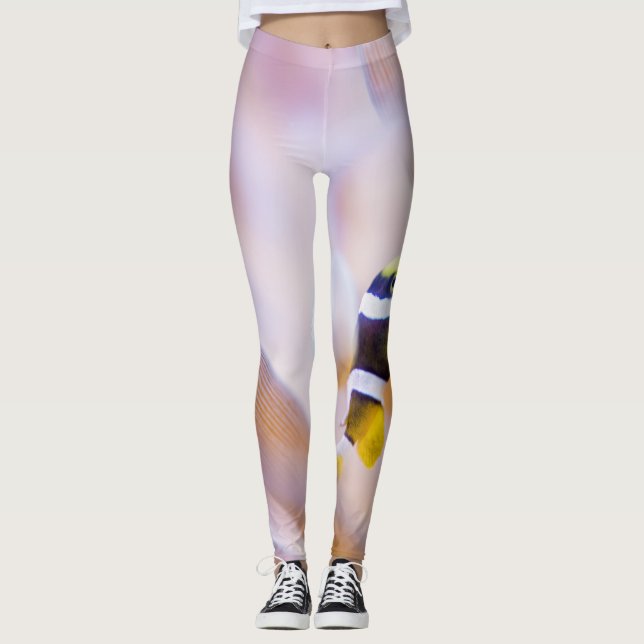 Legging Peixe-anêmona bebê bonito (Frente)