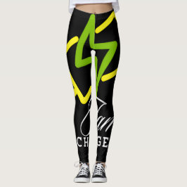 Legging Peixe Carregado Iam - Vibes Elétricas Positivas