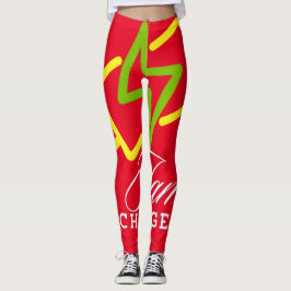 Legging Peixe Carregado Iam - Vibes Elétricas Positivas