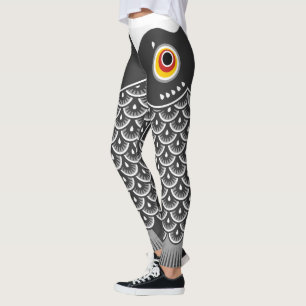 Legging Peixe Japonês Koinobori Patterado