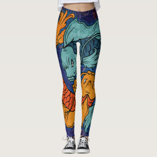 Legging Peixe Koi