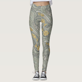 Legging peixe mosaico