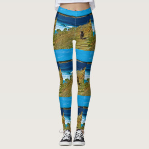 Legging Peixe-Pupido-Penteado-Chinês, Ursinho de Roubos,
