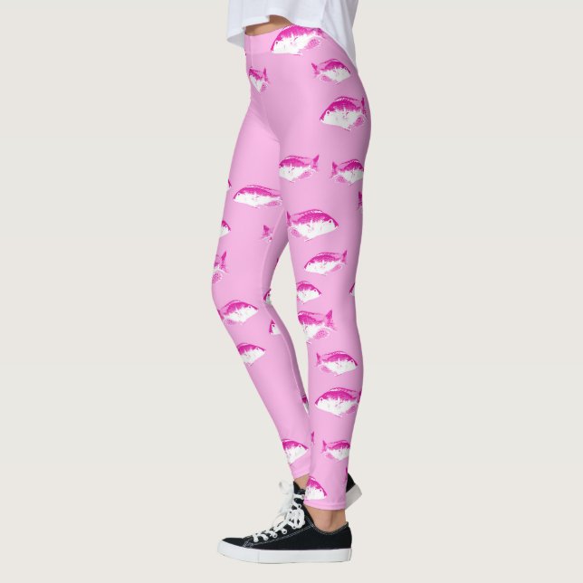 Legging Peixe rosa (Esquerda)