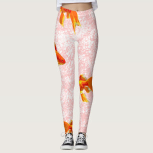 Legging Peixes dourados