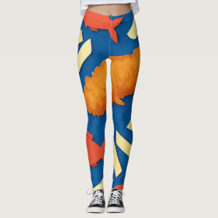 Legging Peixes e Chips