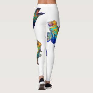 Legging Peixes Mandarin