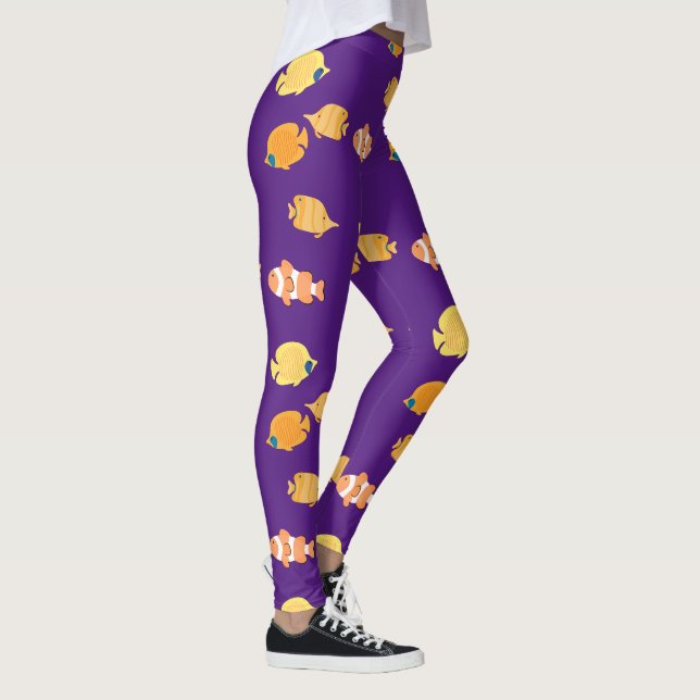 Legging Peixes Tropicais (Direita)