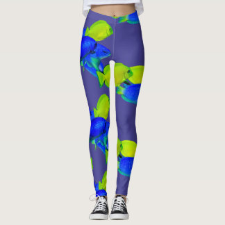 Legging Peixes tropicais fofos