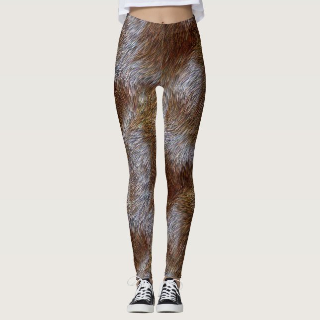 Legging Pelage fauve (Frente)