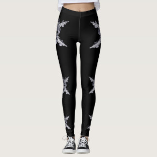 Legging Pele de esqui em floco de neve