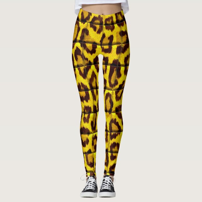 Legging Pele-leopardo (Frente)